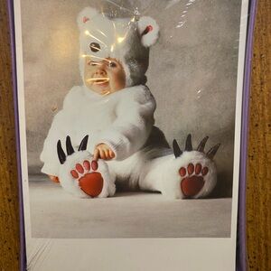 Tom Armas note cards 2004 Polar Bear Baby Costume
